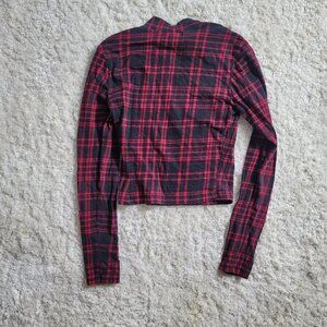 Ambiance - plaid red/black shirt